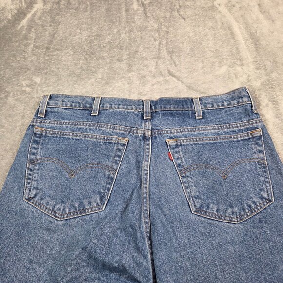 Vintage Levis 505 Jeans Mens 40X30 Blue Regular Fit Straight Leg Denim 90s - Picture 5 of 10